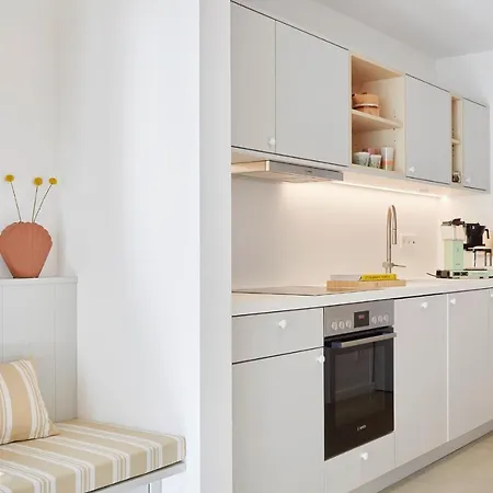 De Ole School Ferienapartments Medium-apartment 27 , Huus Blomen 아파트 호바흐트